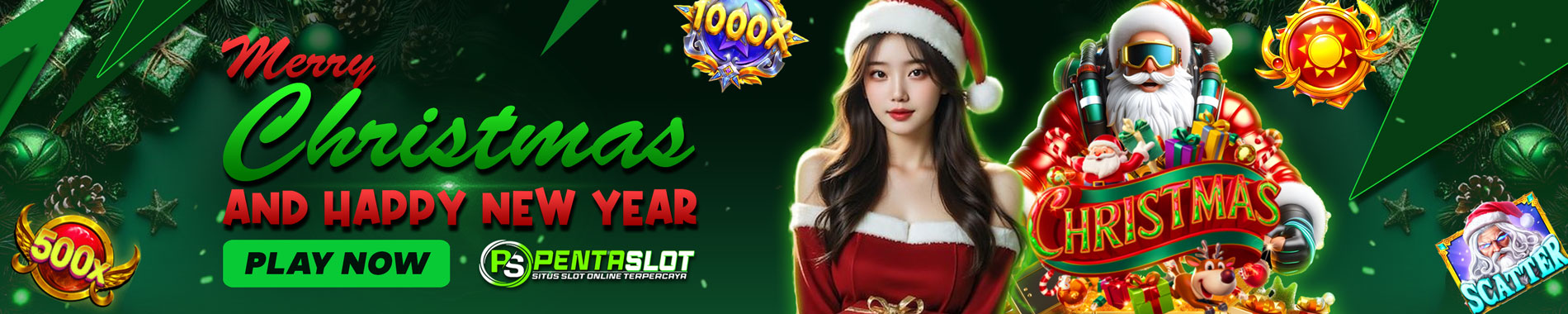 CHRISTMAS NATAL PENTASLOT